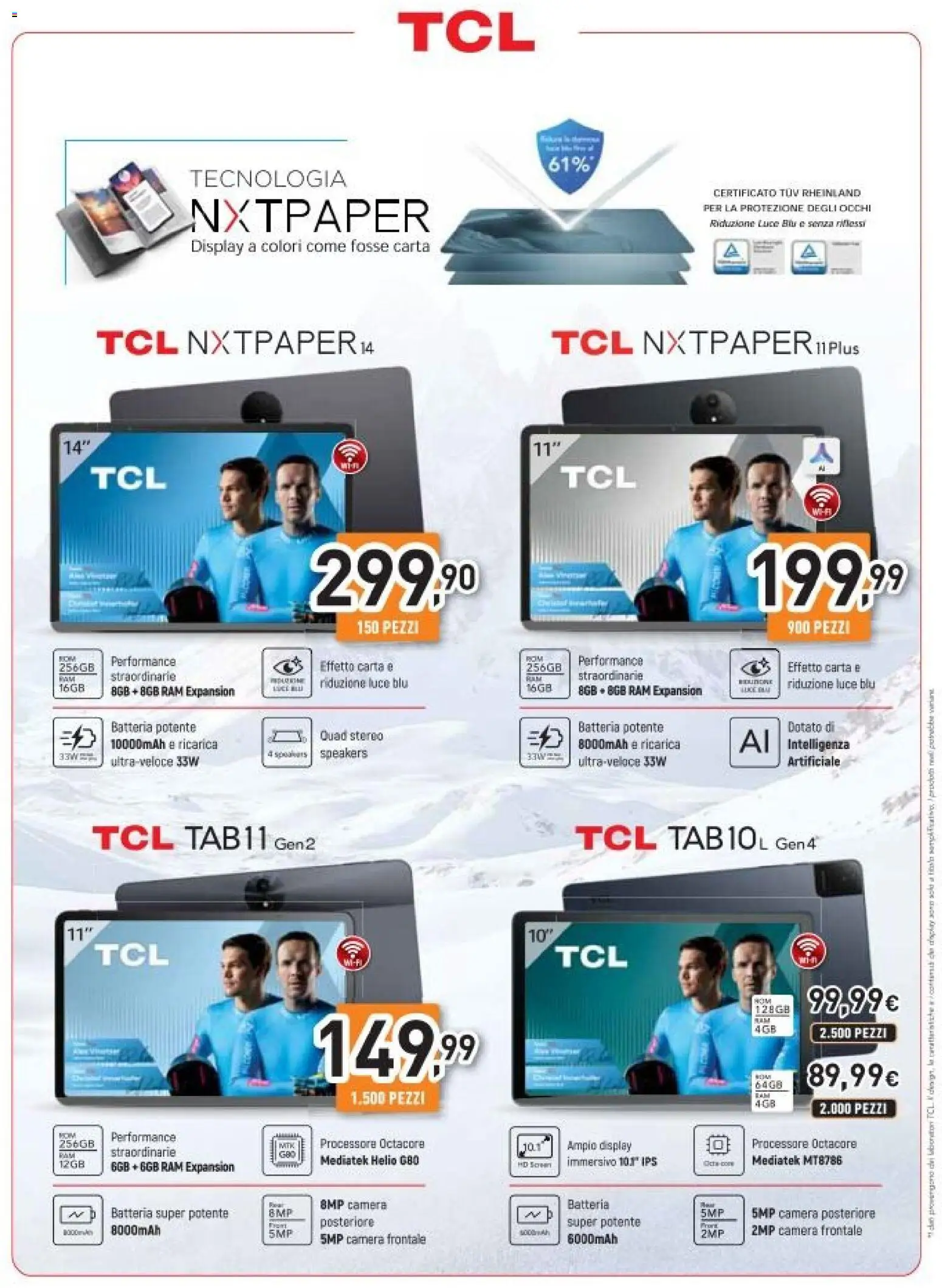 Volantino Unieuro del 26.11.2025 | Pagina: 39 | Prodotti: Batteria