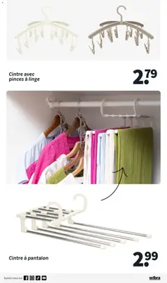 Wibra - Prévisualisation de Wibra catalouge valide à partir de 30.03.2026 | Page: 5 | Produits: Pinces, Cintre, Pantalon