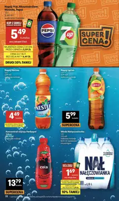 Pogląd oferty "Delikatesy Centrum gazetka" - ważna od 02.04.2026 | Strona: 32 | Produkty: Ice Tea, Pepsi, Woda