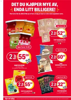 Forhåndsvisning av Coop Extra kundeavis gyldig fra 26.01.2026 | Side: 19 | Produkter: Hallonmousse, Суміш дитяча, Stylingspray, Редька