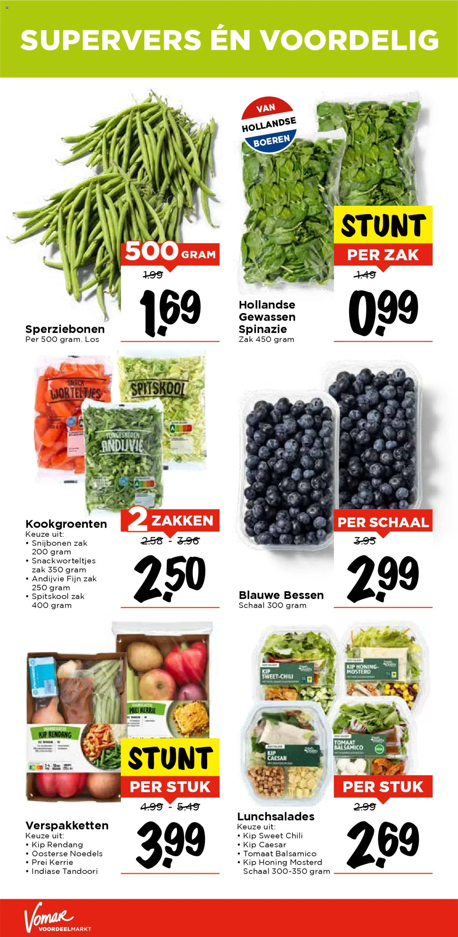 {H1} | Pagina: 13 | Producten: Tomaat, Schaal, Zak, Kip