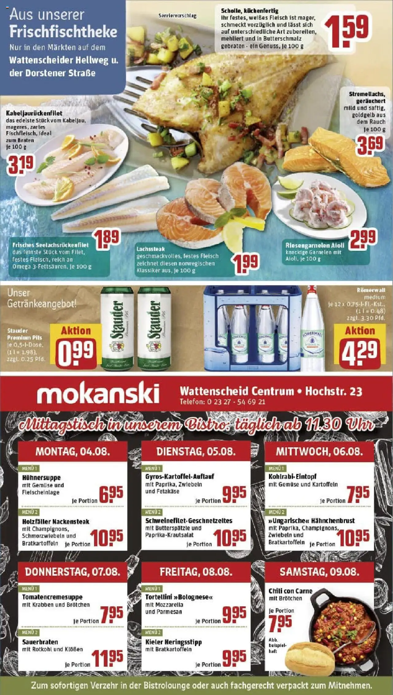 Rewe prospekt Bochum	 - gültig ab dem 03.08.2025 | Seite: 31 | Produkte: Butterschmalz, Mozzarella, Champignons, Uhr