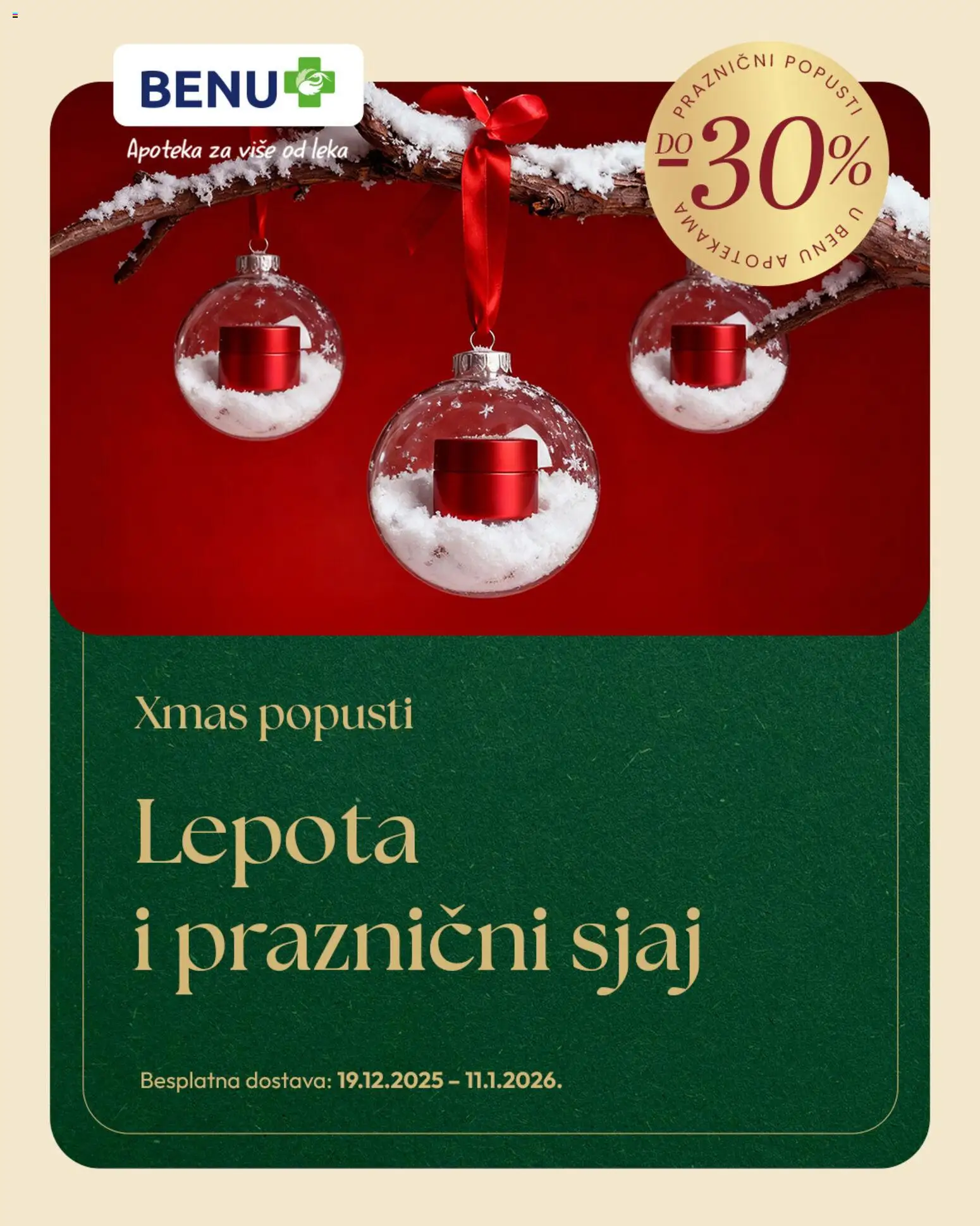 BENU katalog - važi od 19.12.2025 | Strana: 1