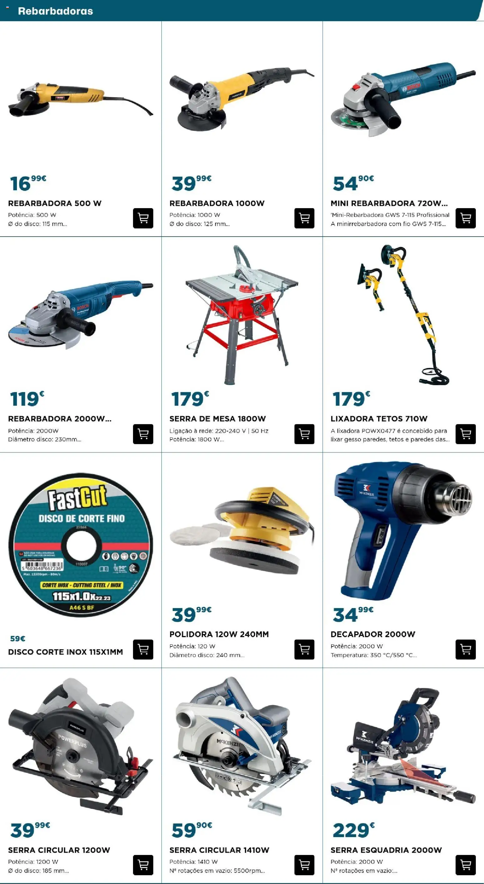 BricoMarché - Ferramentas - 12p - Fundão │ válido de 29.11.2025 | Página: 4 | Produtos: Mesa