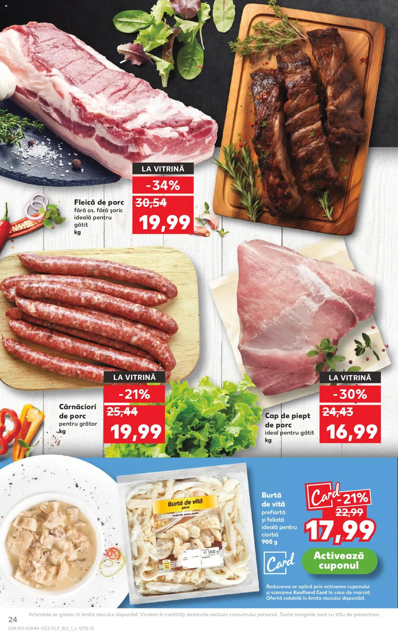 Kaufland RO akciós ujság - amely érvényes a következő dátumtól: 29.10.2025 | Oldal: 24