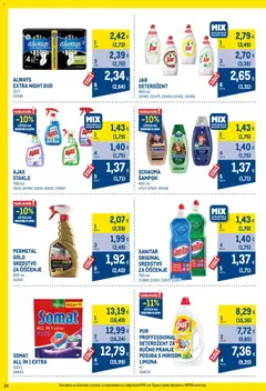 Metro - Profi cijena - Pregled kataloga iz trgovine Metro, vrijedi od 01.04.2026 | Stranica: 24 | Proizvodi: Šampon, Deterdžent, Somat, Ajax