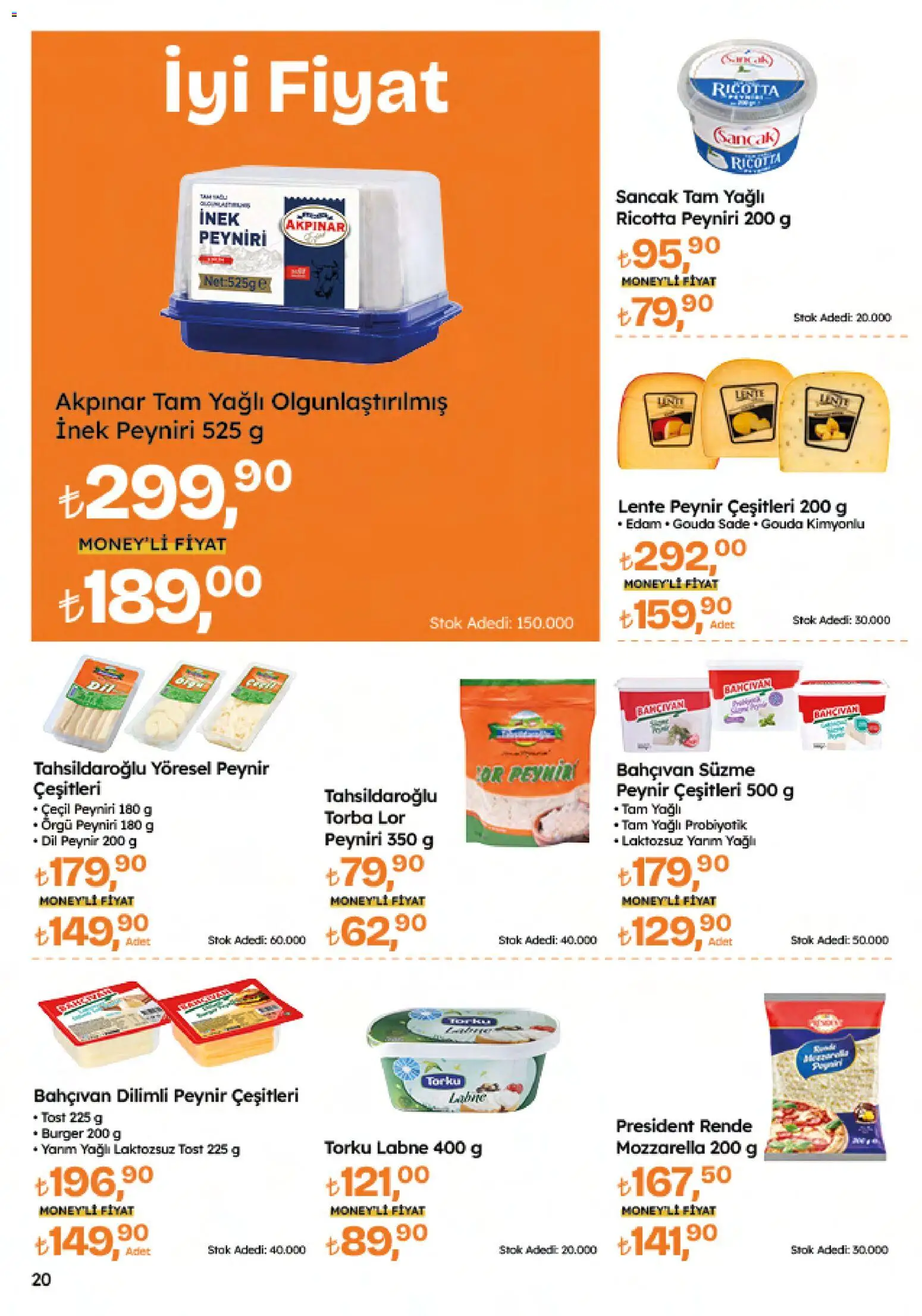 Migros Katalog - Migroskop - 12.02.2026 tarihinden itibaren geçerlidir | Sayfa: 20 | Ürünler: Peynir, Rende