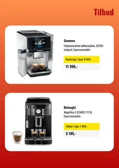 Forhåndsvisning av Skousen kundeavis gyldig fra 25.02.2026 | Side: 4 | Produkter: Espressomaskin, Суміш дитяча