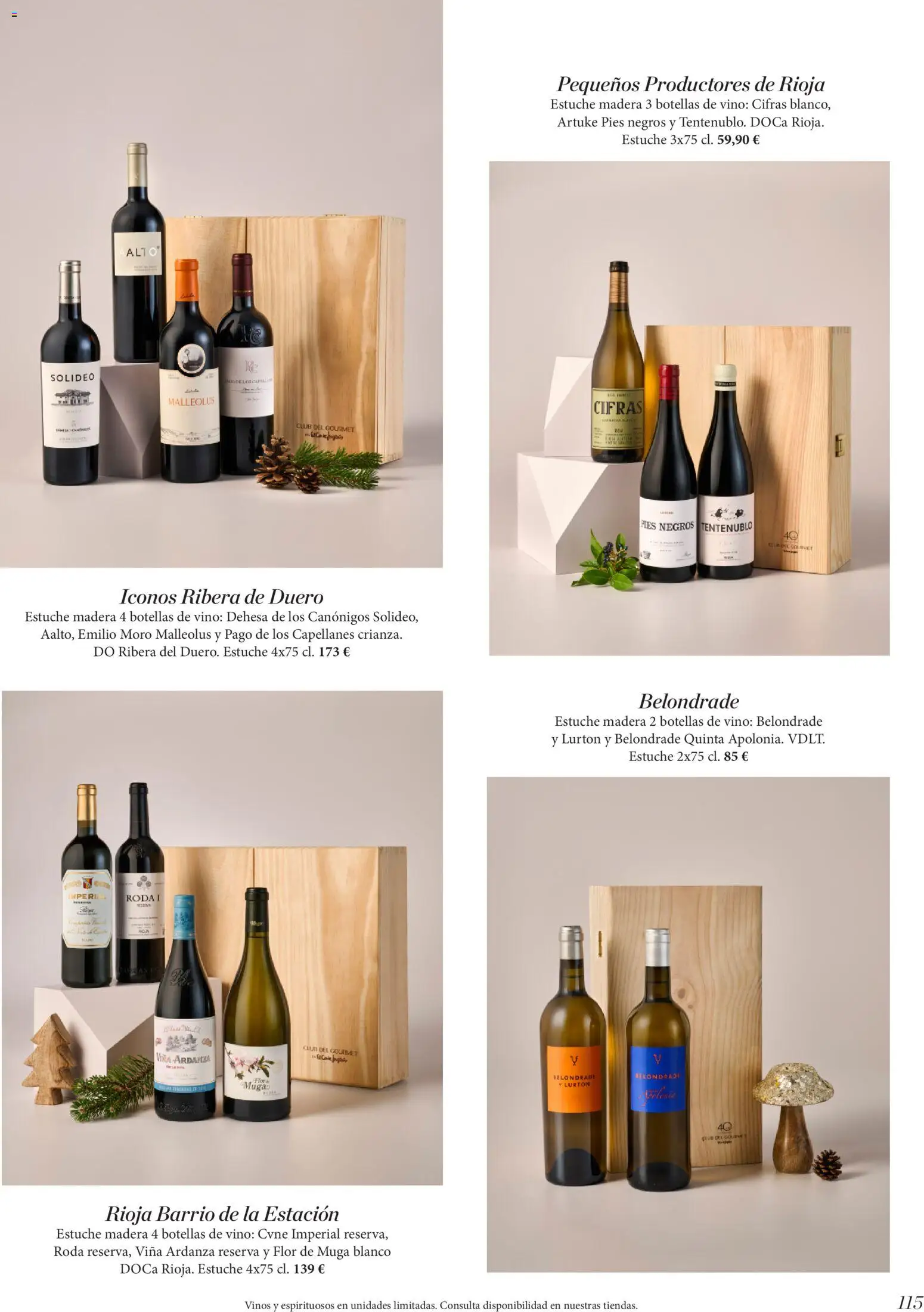 El Corte Inglés ofertas │ válido desde el 19.11.2025 | Página: 115 | Productos: Vino