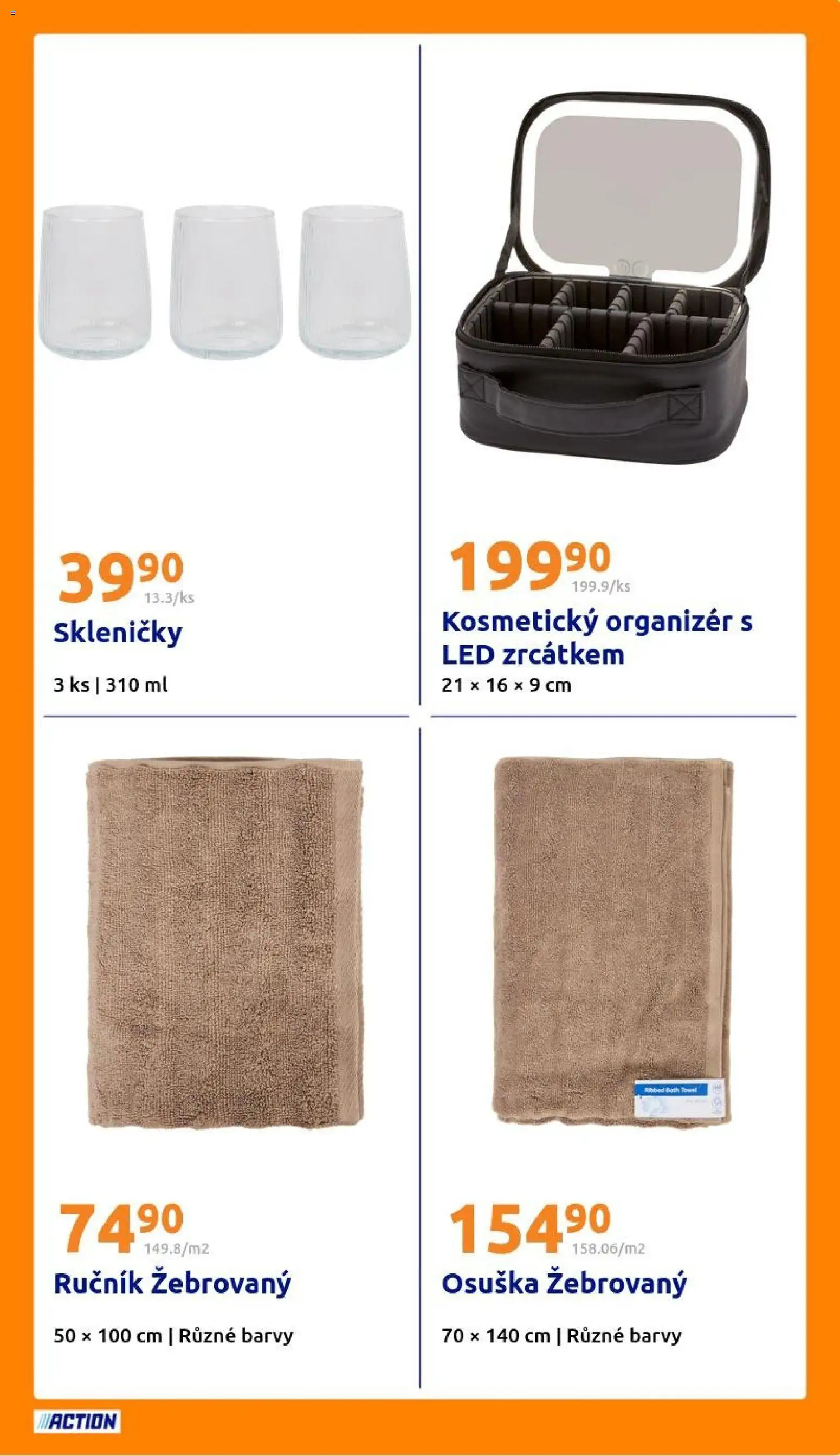Action leták od 25.03.2026 | Strana: 27 | Produkty: Organizér, Ručník, Osuška, LED