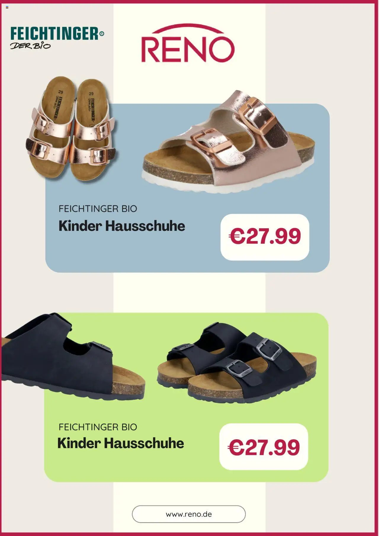 Reno Prospekt 	 - gültig ab dem 14.08.2025 | Seite: 4 | Produkte: Hausschuhe
