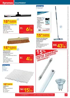 METRO - Prévisualisation de METRO - Sélection Promos Equipement valide à partir de 27.11.2025 | Page: 29 | Produits: Caillebotis, Mousse, Raclette, Vileda