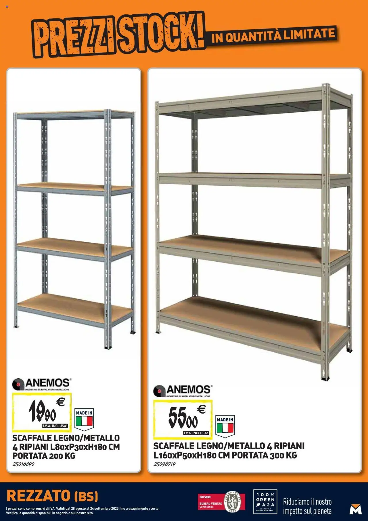Volantino TECNOMAT del 27.08.2025 | Pagina: 25 | Prodotti: Scaffale