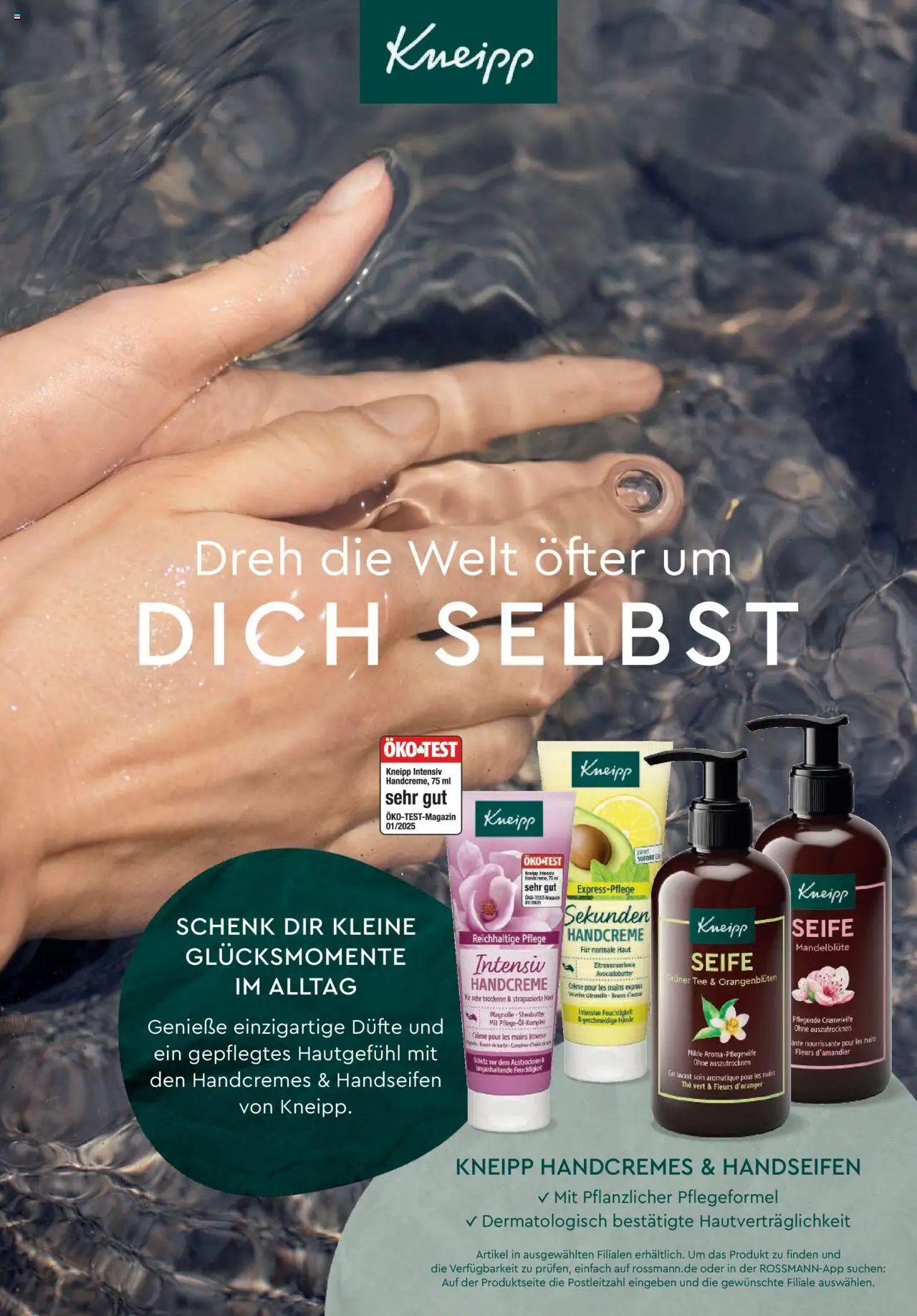 Rossmann Centaur – gültig ab 01.10.2025 | Seite: 40 | Produkte: Creme, Handcreme, Seife, Tee