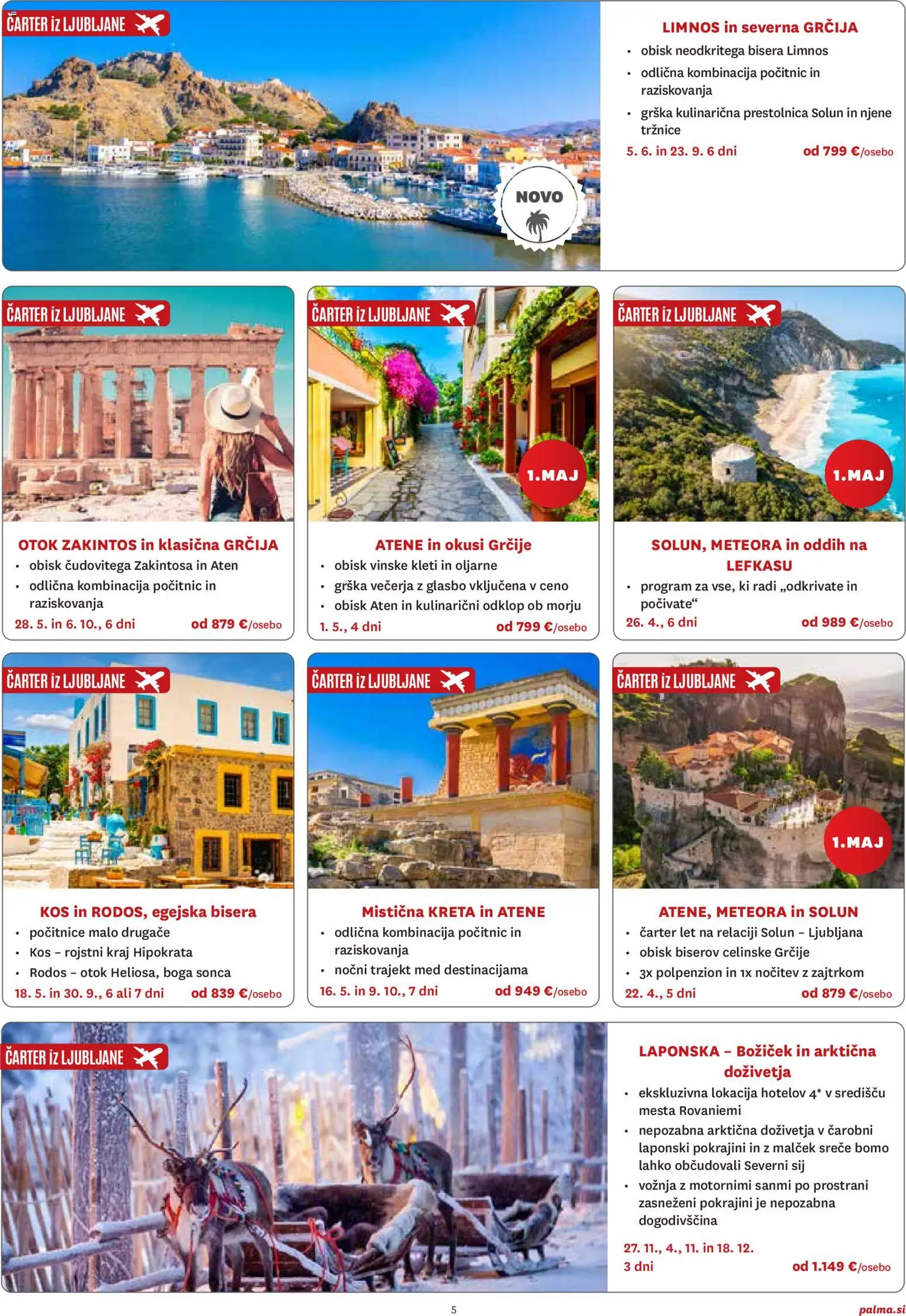 Novi Palma katalog ponudbe – veljaven od 01.02.2026 | Stran: 5 | Izdelki: Kos