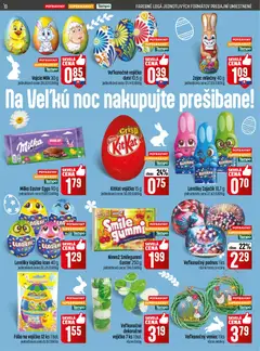 COOP Jednota leták platný od 05.03.2026 | Strana: 10 | Produkty: Vajcia, Milka