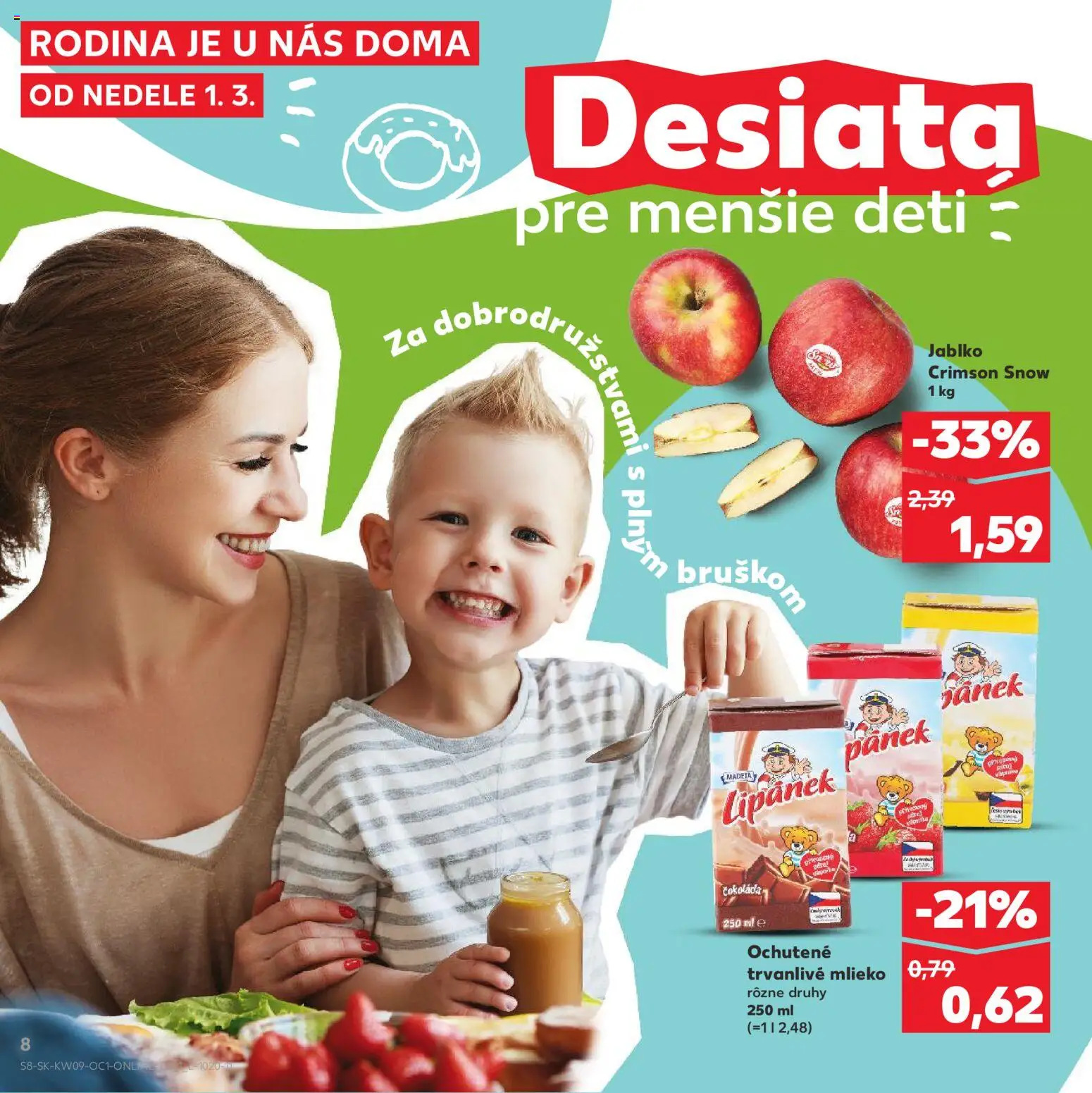 Kaufland SK akciós ujság - amely érvényes a következő dátumtól: 01.03.2026 | Oldal: 8