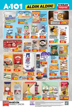 09.04.2026 tarihinden itibaren geçerli olan A101 kataloğu önizlemesi
