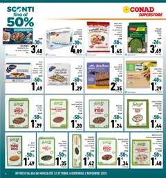 Anteprima del volantino FUSILLI PISELLI VERDI BIO FELICIA, 250g valido a partire dal 22.10.2025 | Pagina: 4