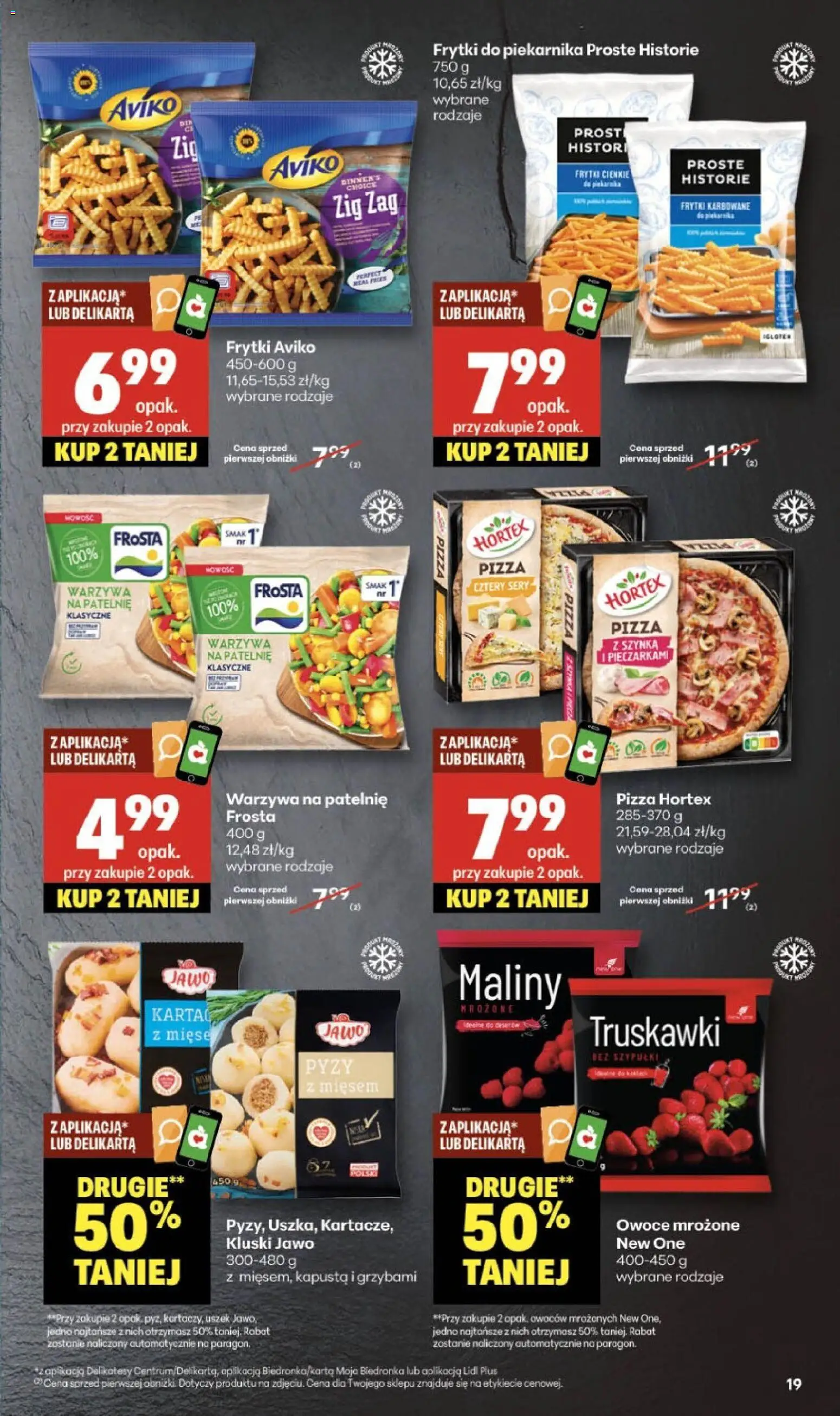 Delikatesy Centrum Gazetka od 06.11.2025 | Strona: 19 | Produkty: Delikatesy, Sery, Pizza, Truskawki