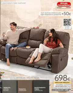 Anteprima del volantino Mondo Convenienza Pocket Gennaio catalogo valido a partire dal 04.01.2026 | Pagina: 85 | Prodotti: Divano
