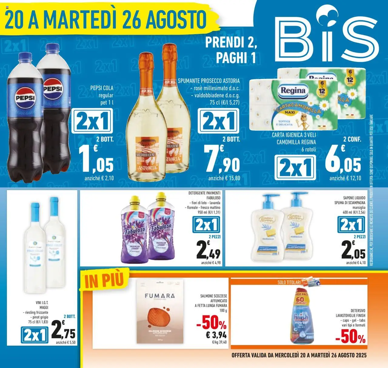Volantino Conad del 13.08.2025 | Pagina: 33 | Prodotti: Sapone, Detergente, Lavanda, Pepsi