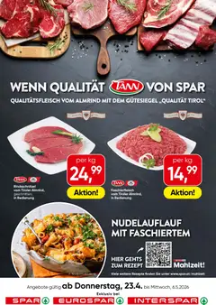 Spar TANN Einleger- Tirol ab 23.04.2026 gültig