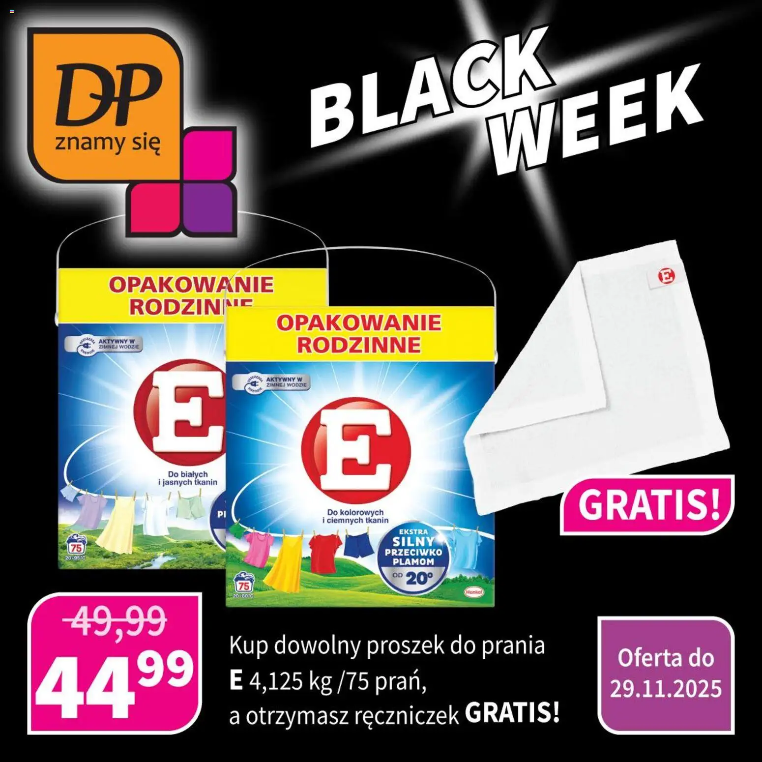 Drogerie Polskie Black Friday od 24.11.2025 | Strona: 5 | Produkty: Proszek do prania