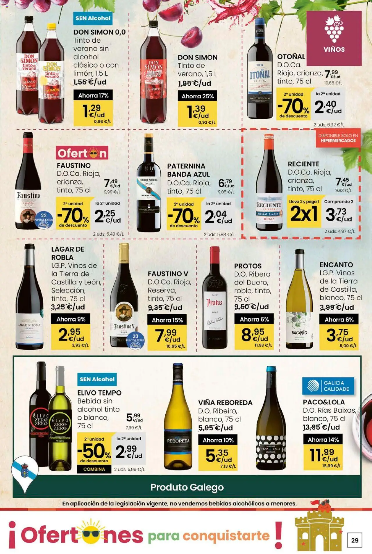 Eroski - Ofertons para conquistarte │ válido desde el 31.07.2025 | Página: 29