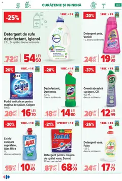 Noul catalog Carrefour – valabil de la 03.09.2025 | Pagină: 40 | Produse: Mașină De Spălat, Balsam, Cremă, Detergent pentru mașina de spălat