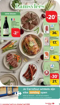 Carrefour market folder week 14 - Voorbeeld van een folder van Carrefour market, geldig van 01.04.2026 | Pagina: 7