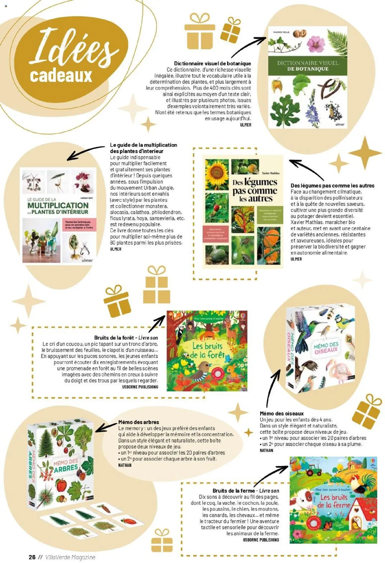 {H1} | Page: 26 | Produits: Plantes, Jeux, Livre, Magazine