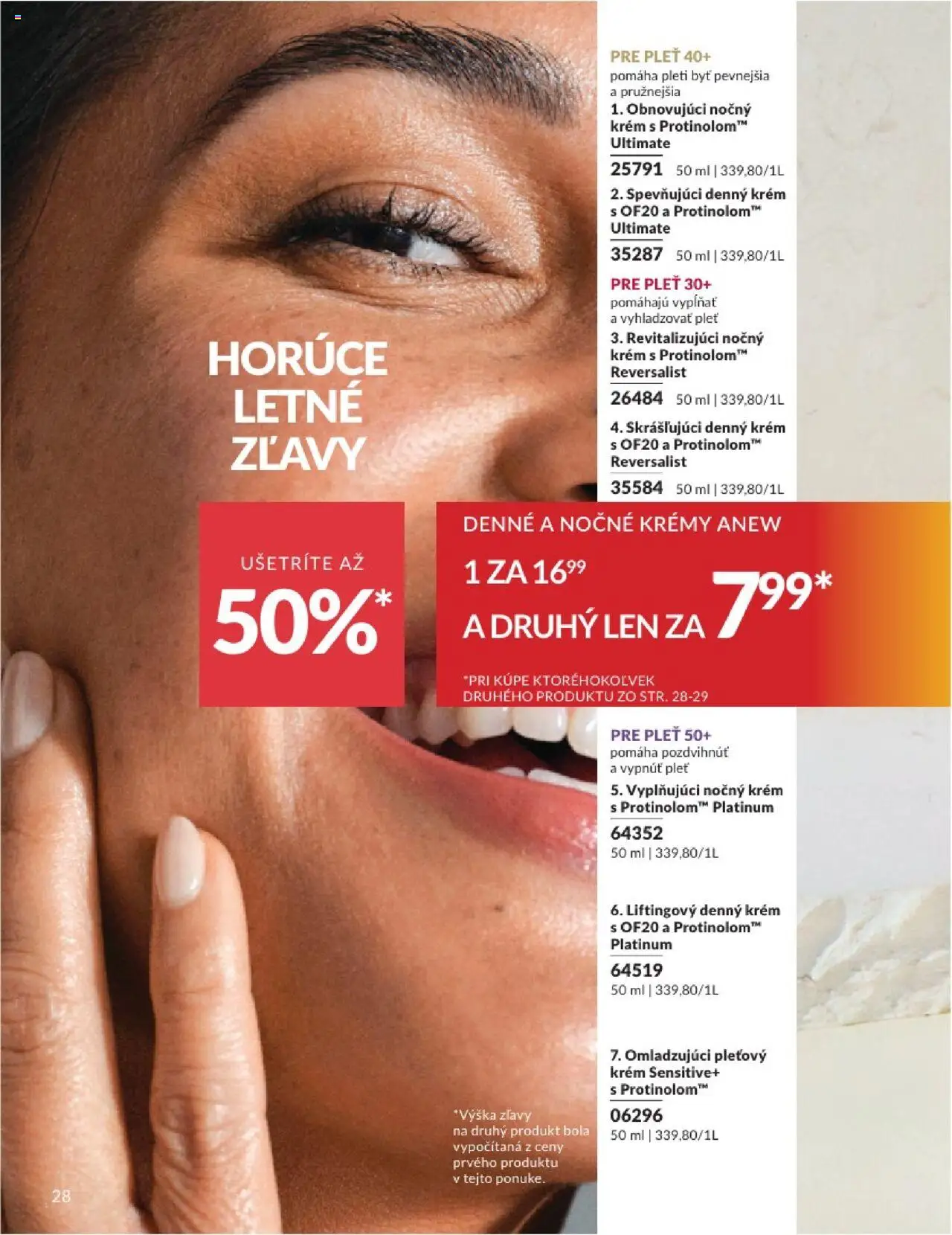 Katalóg Avon 2025 │ platný od 01.08.2025 | Strana: 28 | Produkty: Krém