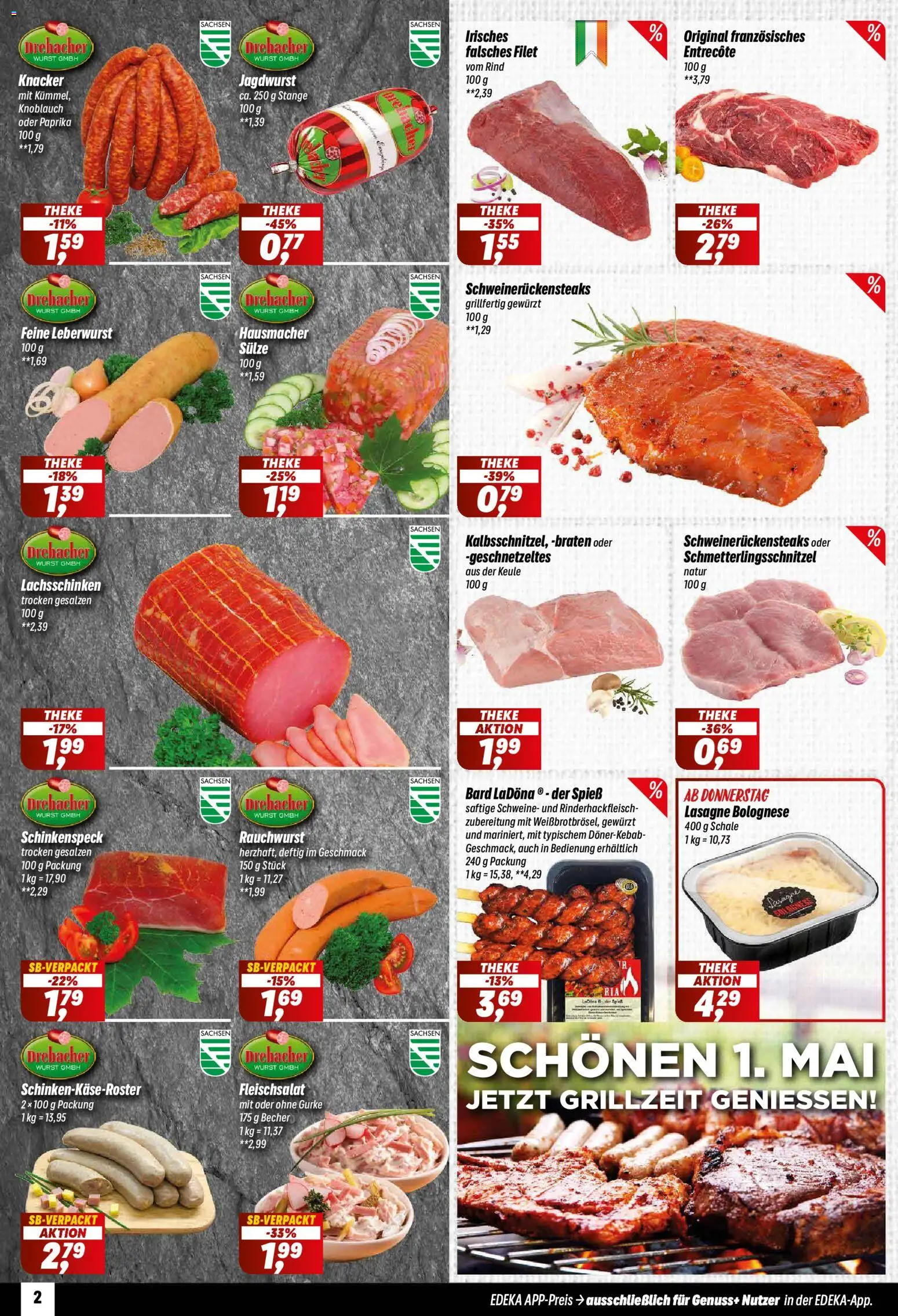 Simmel Prospekt 	 – gültig ab 27.04.2026 | Seite: 2 | Produkte: Theke, Paprika, Wurst, Knoblauch