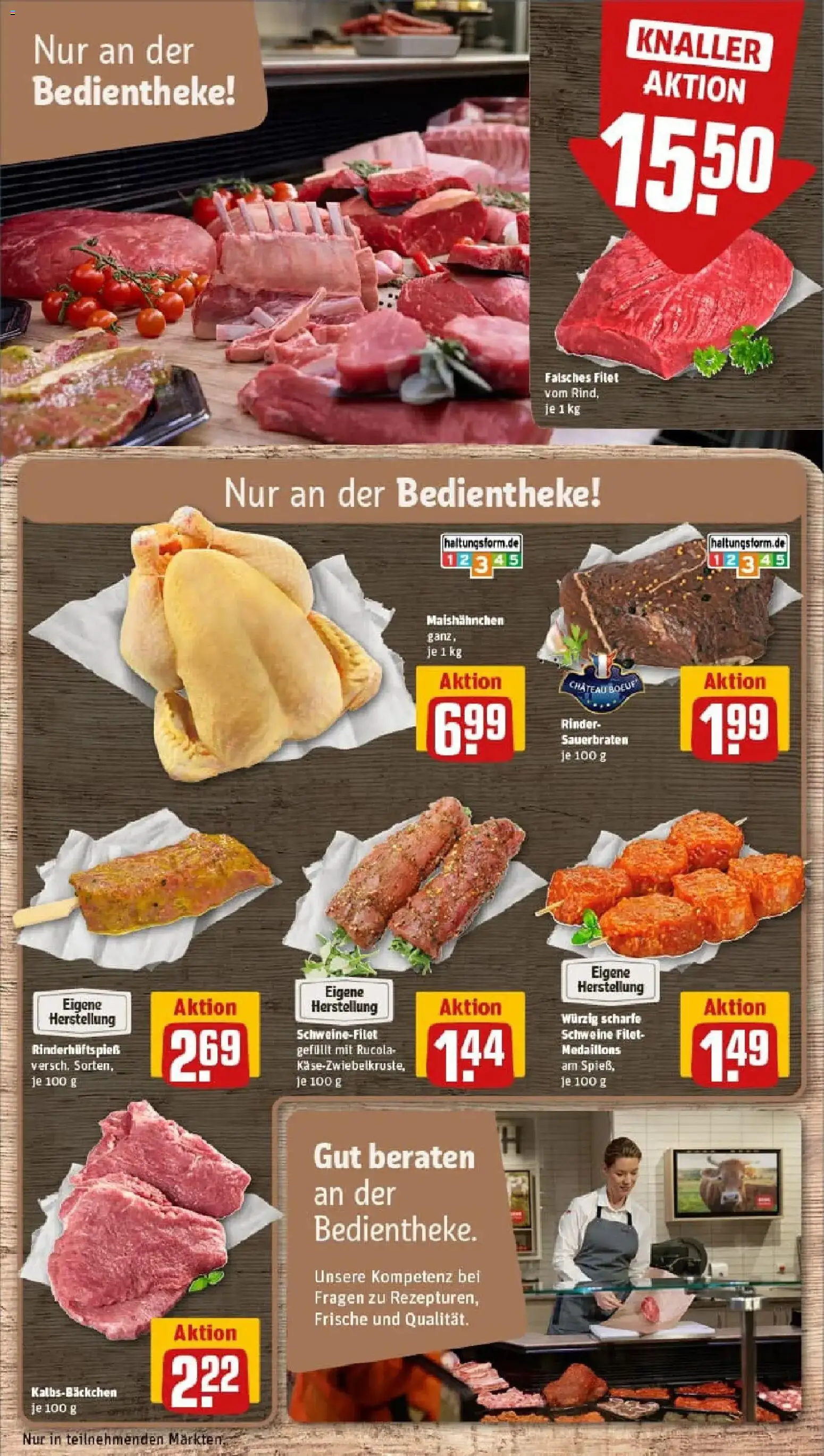 Rewe prospekt Ratekau	 – gültig ab 10.11.2025 | Seite: 10 | Produkte: Rucola, Schweinefilet