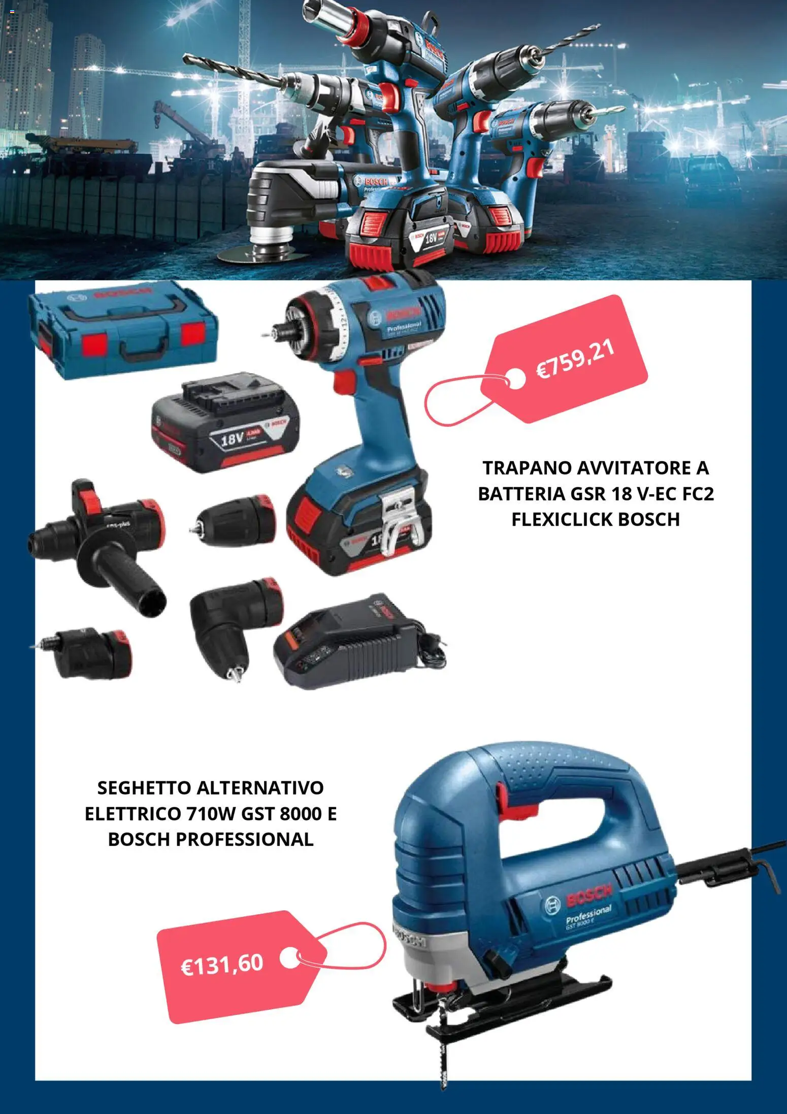 Volantino BricoSì del 07.01.2026 | Pagina: 3 | Prodotti: Avvitatore, Trapano, Batteria