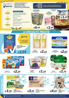 Anteprima del volantino Volantino Visotto	 valido a partire dal 01.12.2025 | Pagina: 4 | Prodotti: Tè, Panna, Acqua, Sale