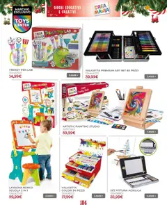 Anteprima del volantino Toys Center Natale catalogo valido a partire dal 17.10.2025 | Pagina: 186 | Prodotti: Pittura, Valigetta