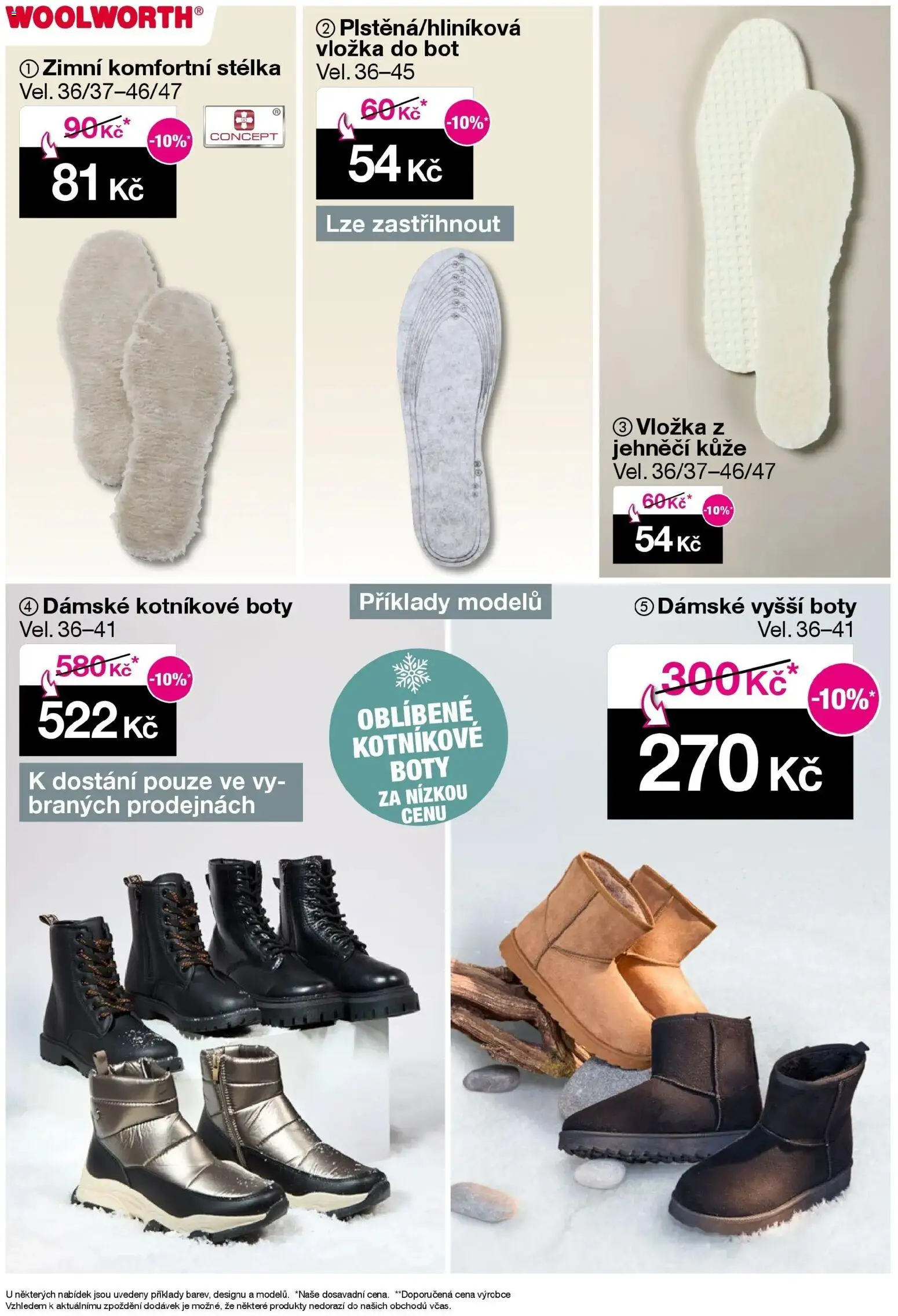 Woolworth leták od 31.10.2025 | Strana: 6 | Produkty: Boty