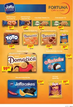 Fortuna Market katalog - pregled Fortuna Market kataloga - važi od 11.03.2026 | Strana: 7 | Proizvode: Munchmallow, Kajsija, Višnja, Kikiriki