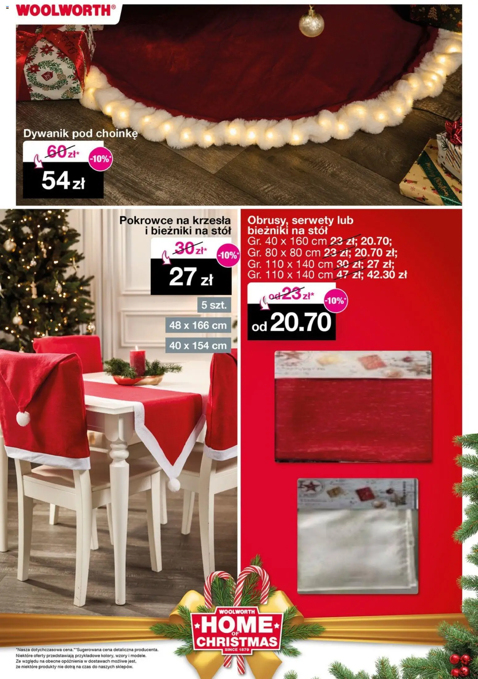 Woolworth Gazetka - Katalog świąteczny od 21.11.2025 | Strona: 47 | Produkty: Stół