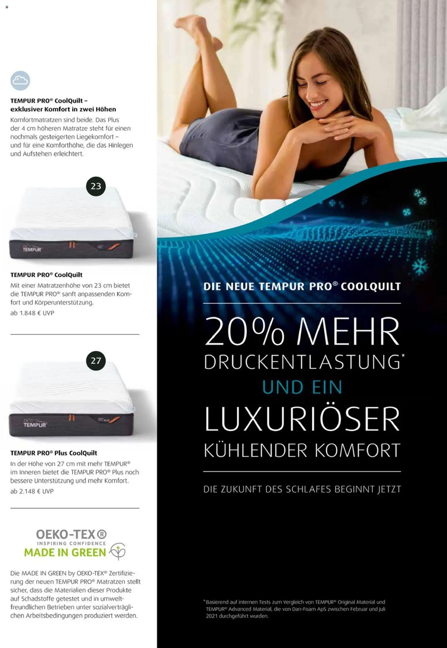 Segmüller Tempur – gültig ab 03.11.2025 | Seite: 3 | Produkte: Matratze