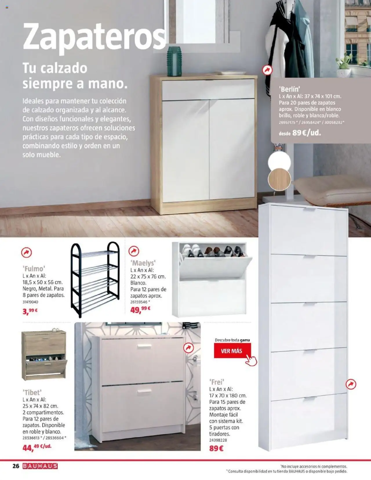 Bauhaus folleto │ válido desde el 05.08.2025 | Página: 26