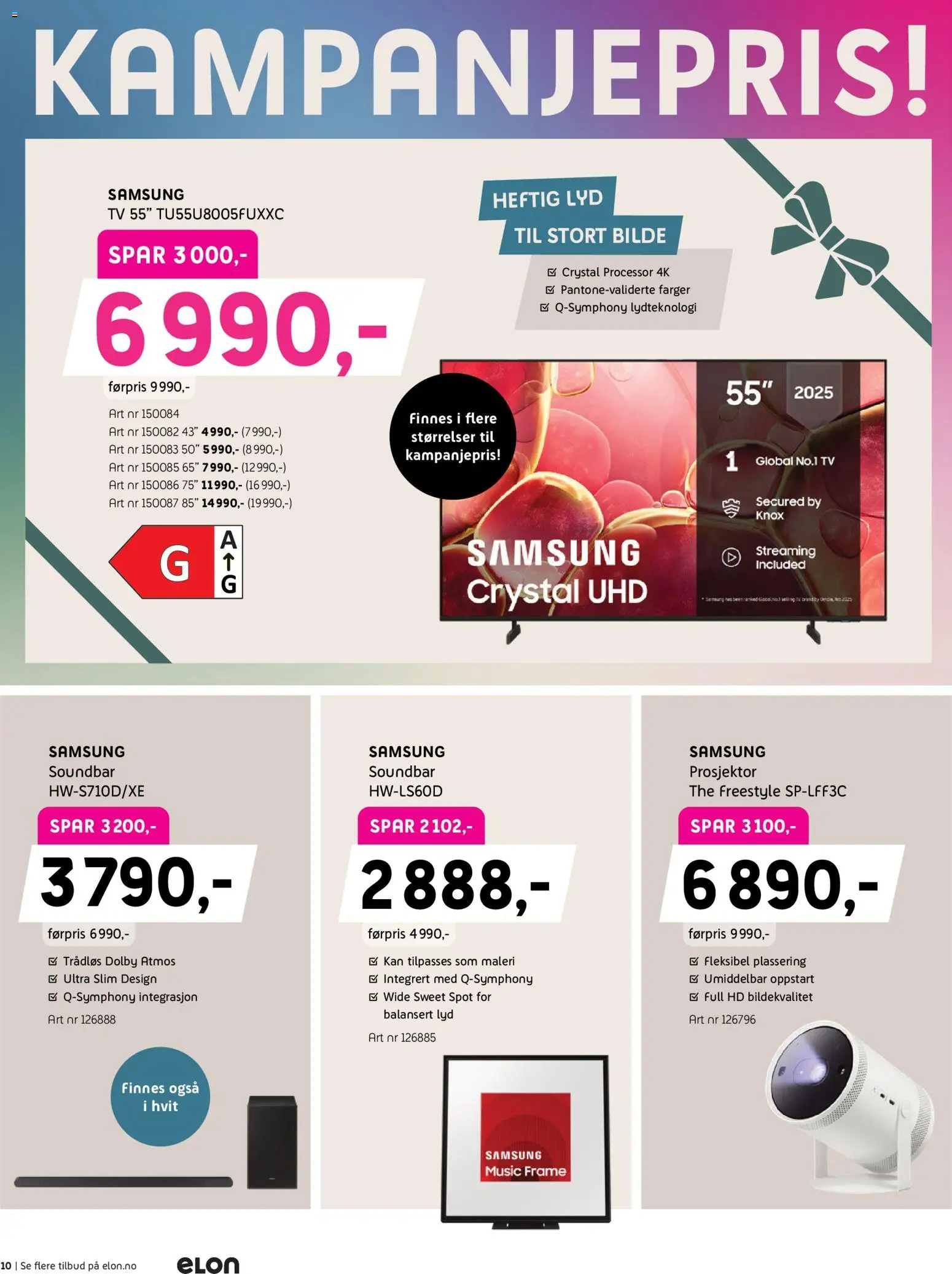 {H1} | Side: 10 | Produkter: Tv, Lyd, Anchois