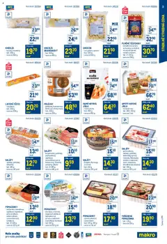 Makro leták - Stabilně výhodná cena - maloobchod od 30.07.2025 | Strana: 3 | Produkty: Listové těsto, Pomazánka, Camembert, Těsto