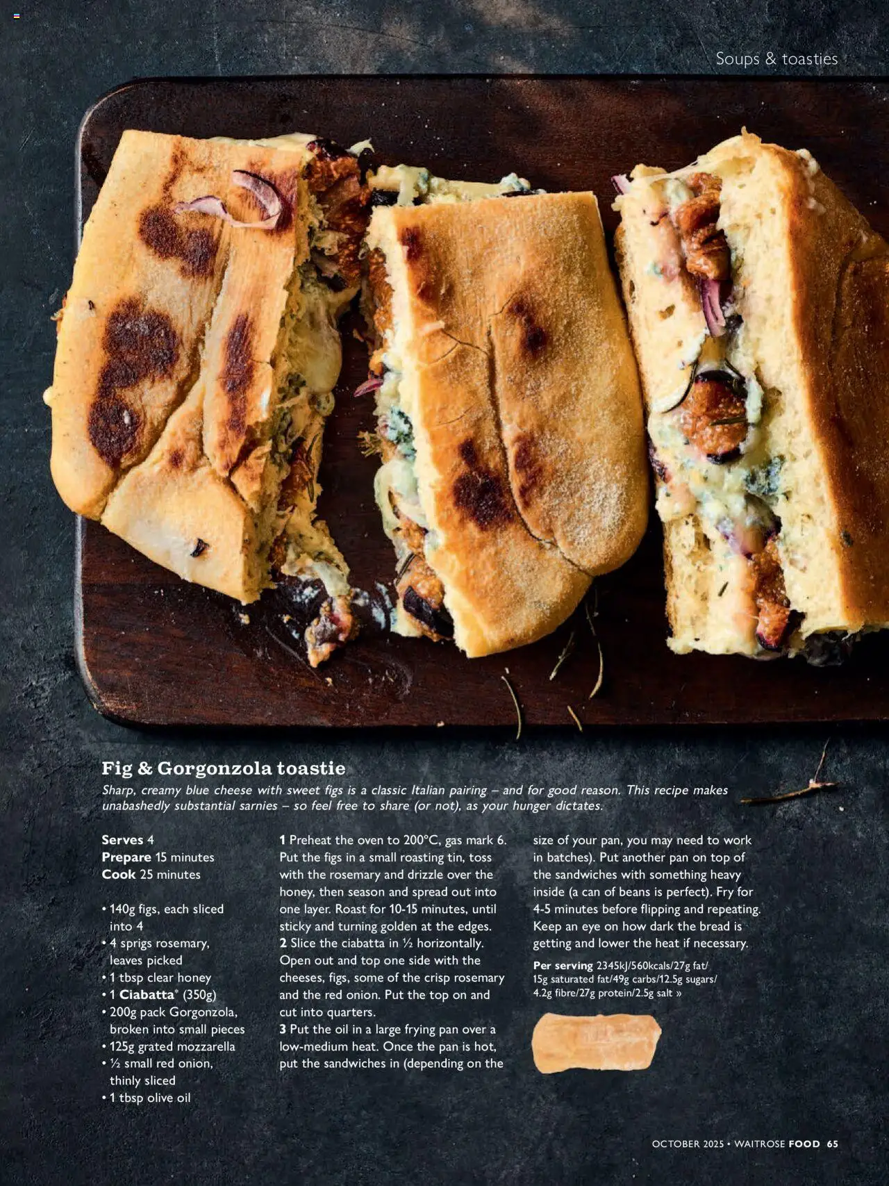  | Page: 65 | Products: Cheese, Bread, The oven, Honey