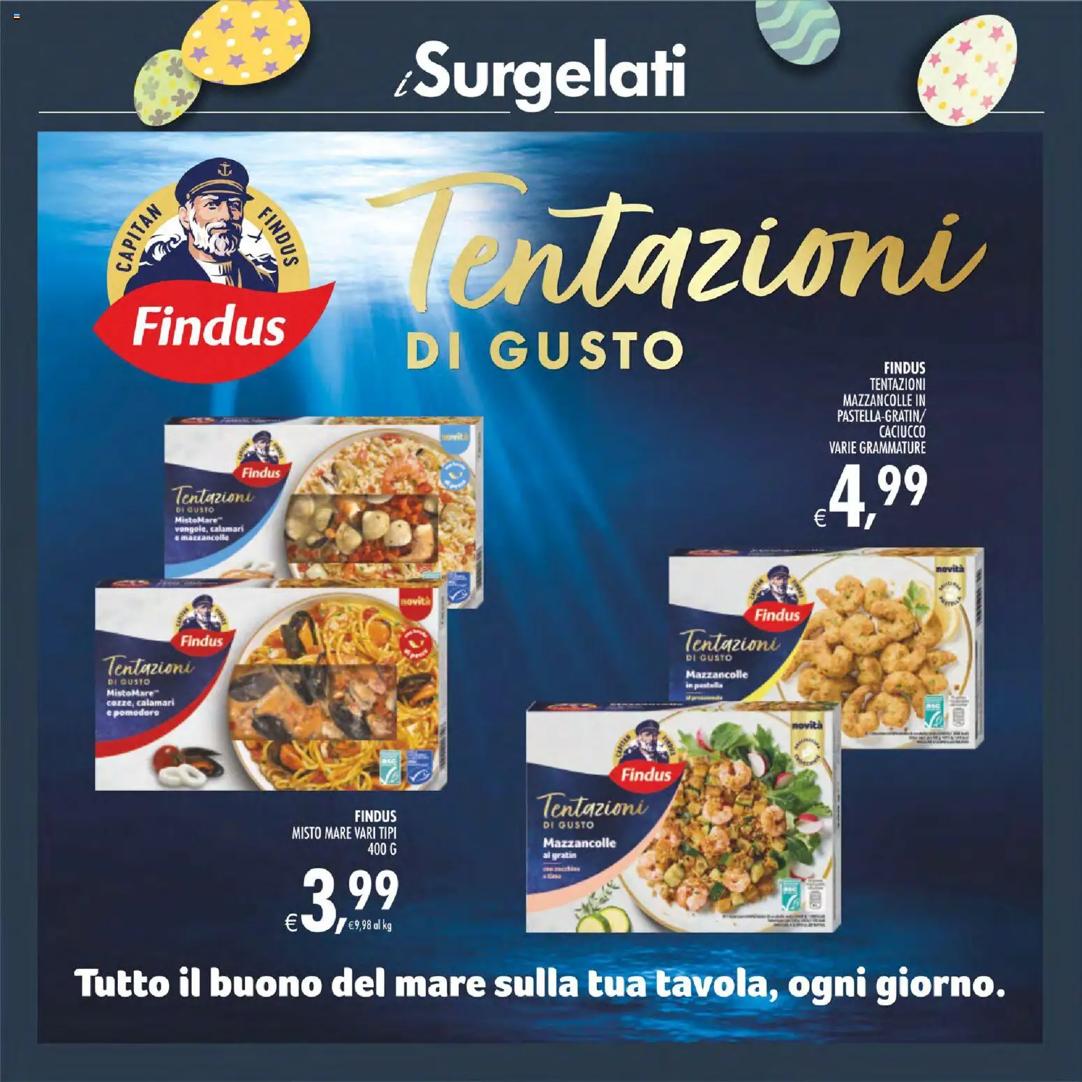 Volantino Decò del 27.03.2026 | Pagina: 15 | Prodotti: Mazzancolle, Calamari, Pomodoro