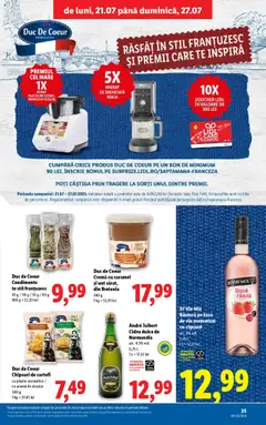 Catalog Lidl – valabil de la 21.07.2025 | Pagină: 25 | Produse: Vin, Muștar, Chipsuri, Înghețată