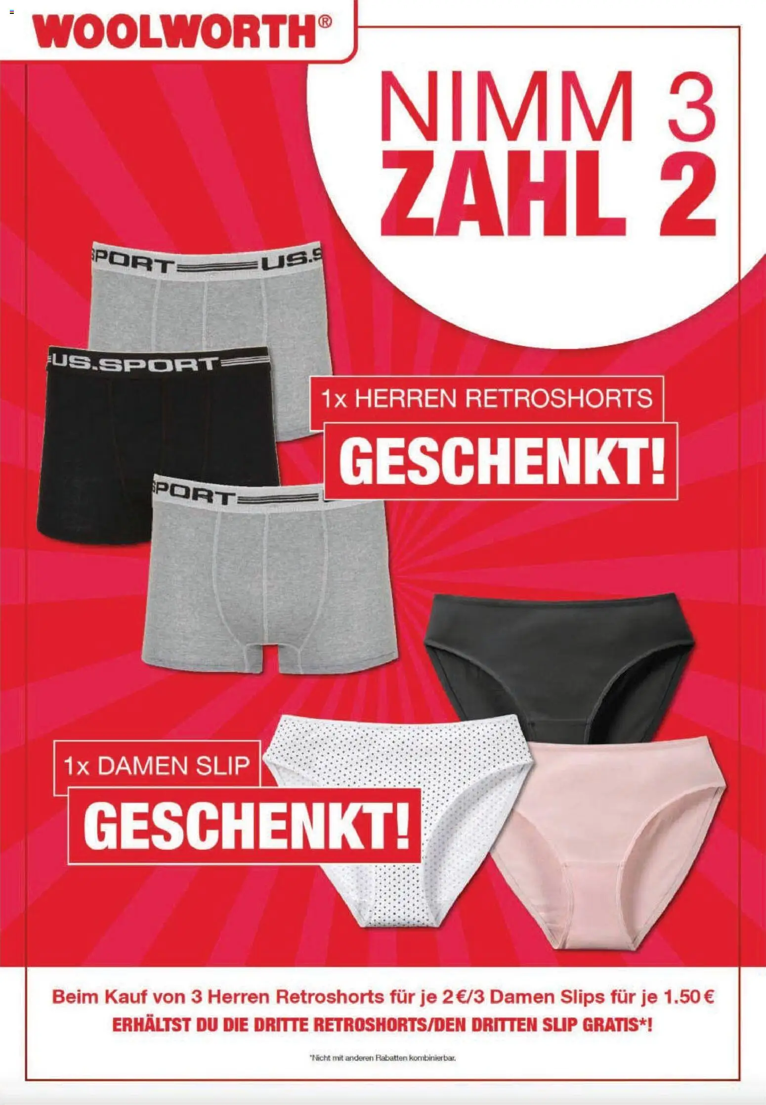 Woolworth Prospekt 	 – gültig ab 17.12.2025 | Seite: 33 | Produkte: Slip