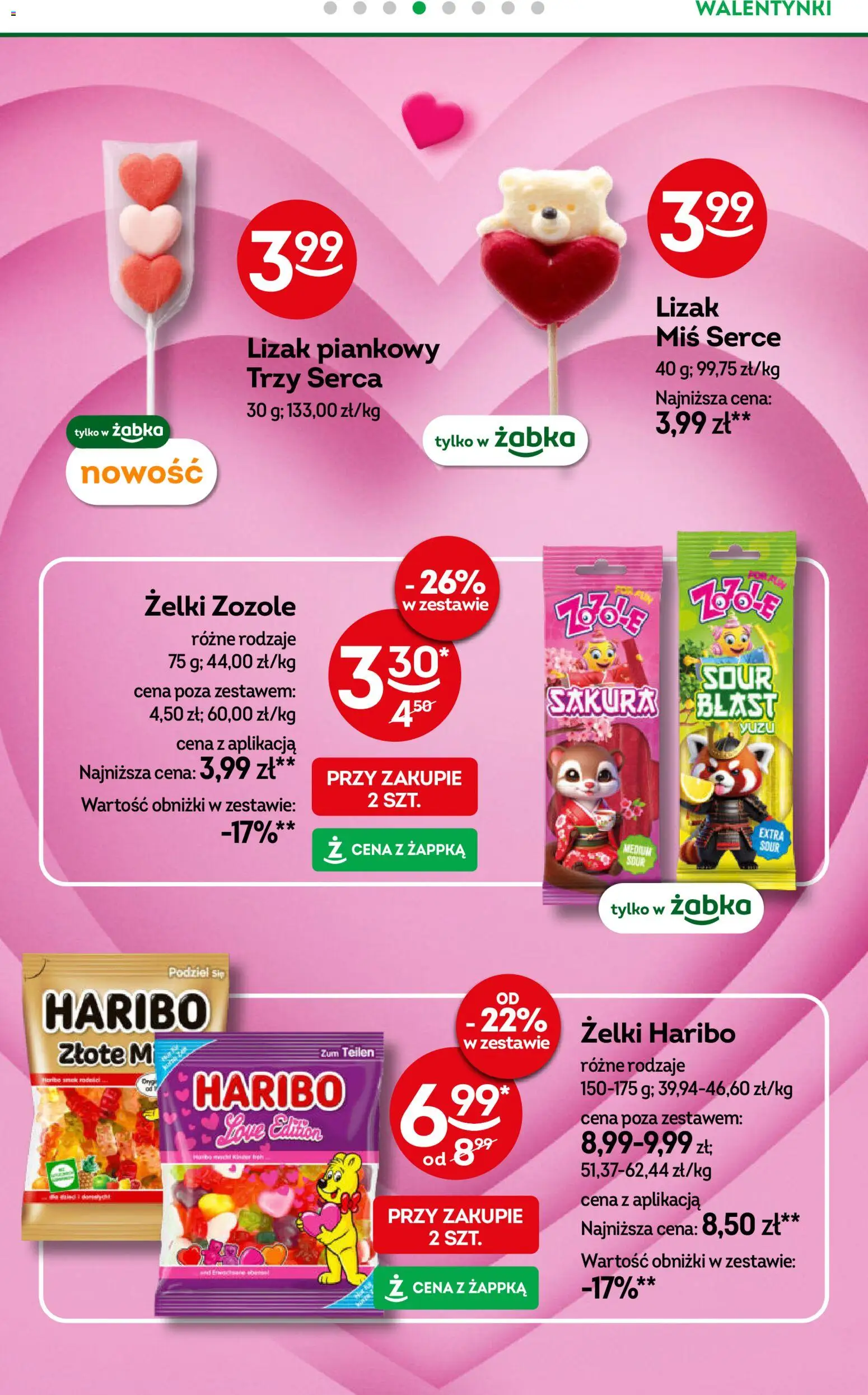 Żabka Gazetka od 11.02.2026 | Strona: 5 | Produkty: Żelki haribo, Żelki